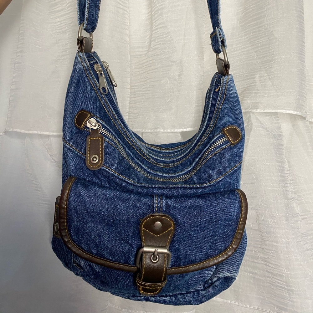 Denim Crossbody/Shoulder Bag